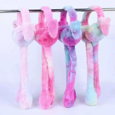 Trending kids earmuffs plush bunny