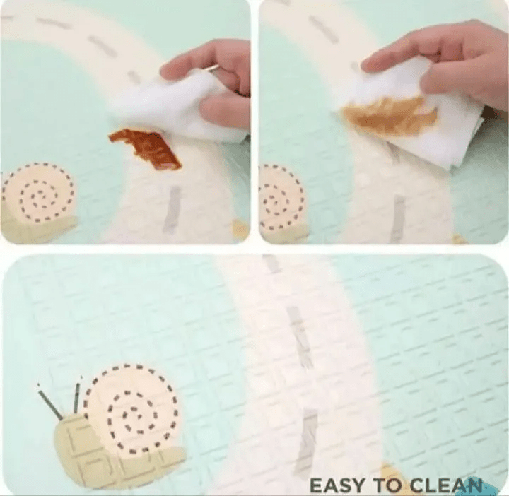 Waterproof reversible play mat