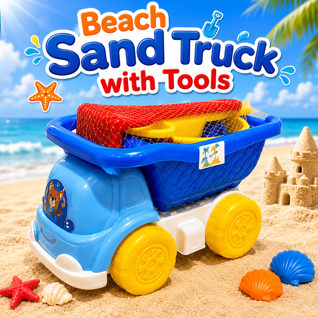 beach sand truck with tools for kids Pakistan