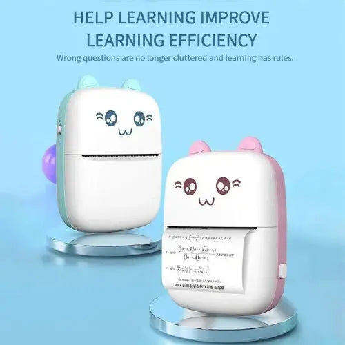 bluetooth sticker printer for kids learning