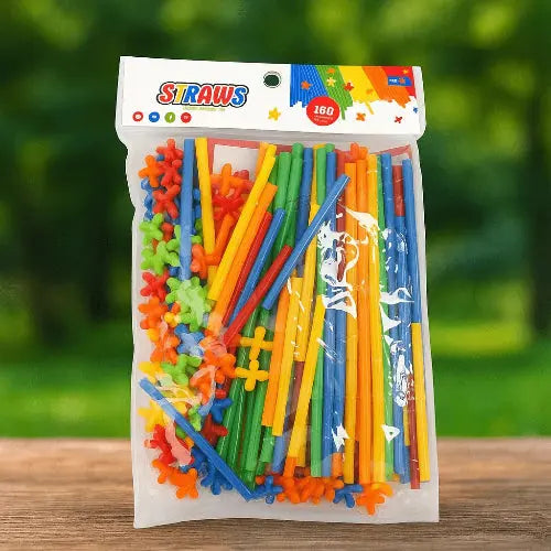 colorful bamboo stick toy set for children