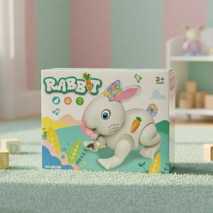 cute bunny toy with lights and sound Pakistan