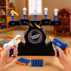 kids shooting practice toy with floating balls