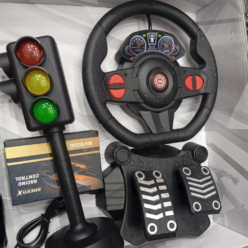 kids steering wheel remote control car