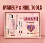 makeup kit with Nail & brush 