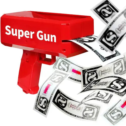 money gun machine for wedding function