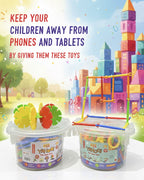 plastic stick blocks set for early learning