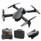 E88 Foldable 4K Drone camera with LED Lights close-up view
