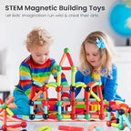 safe magnetic bar blocks toy for kids