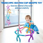 telescopic suction cup giraffe toy
